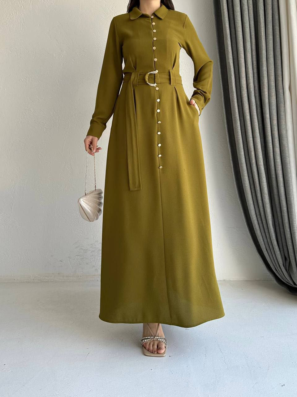 Crepi dress - Long sleeve