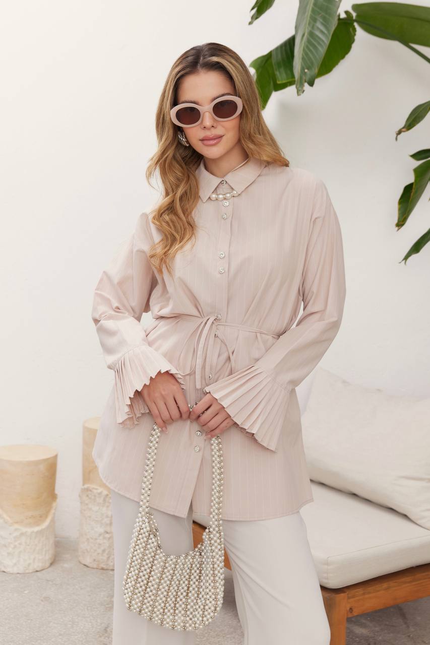 Beige women shirt