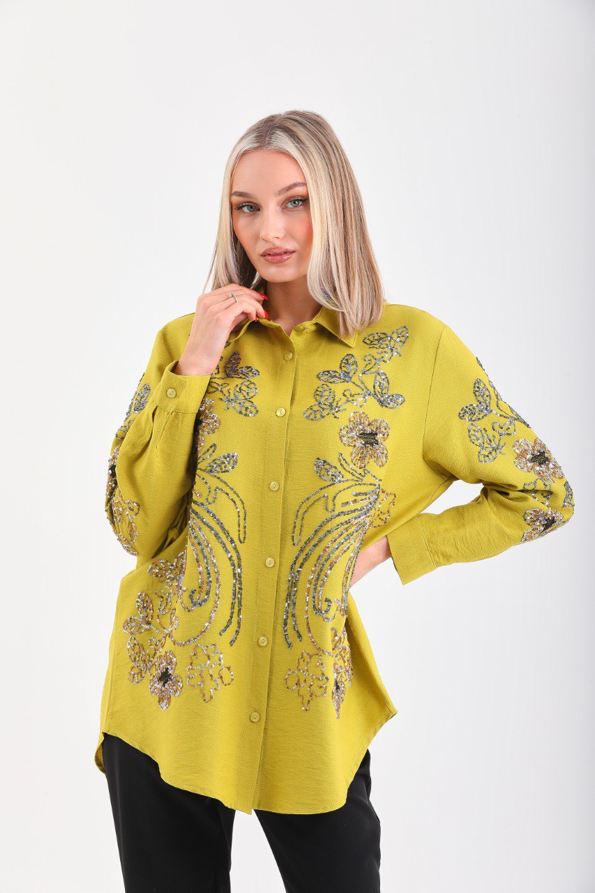 Kiwi Embellished women shirt