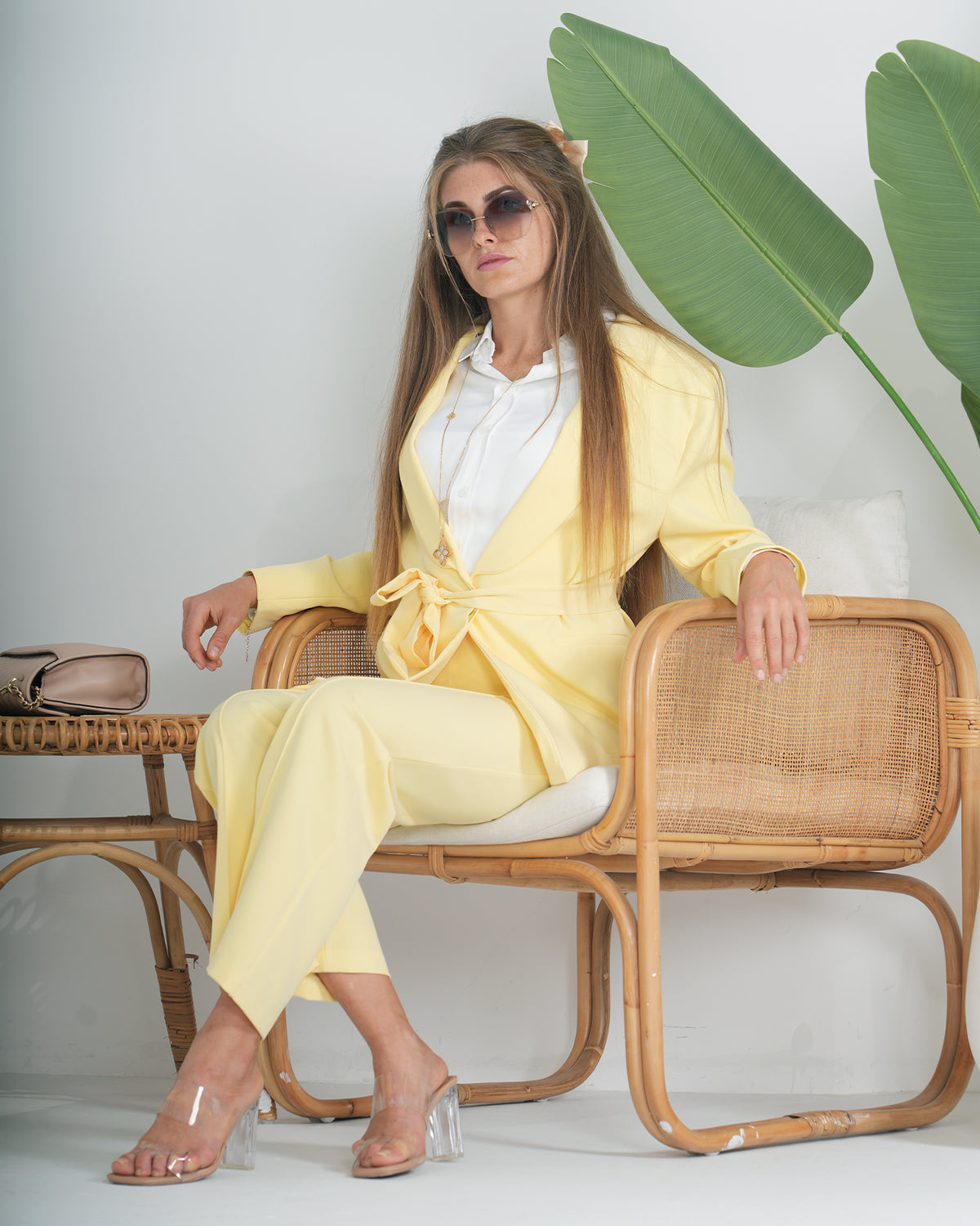 Formal suit - Yellow Co-ord set