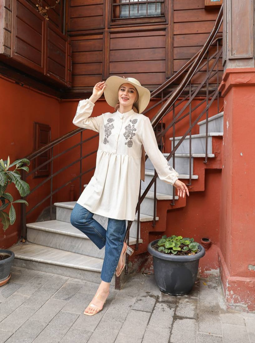 Tunic Beige shirt