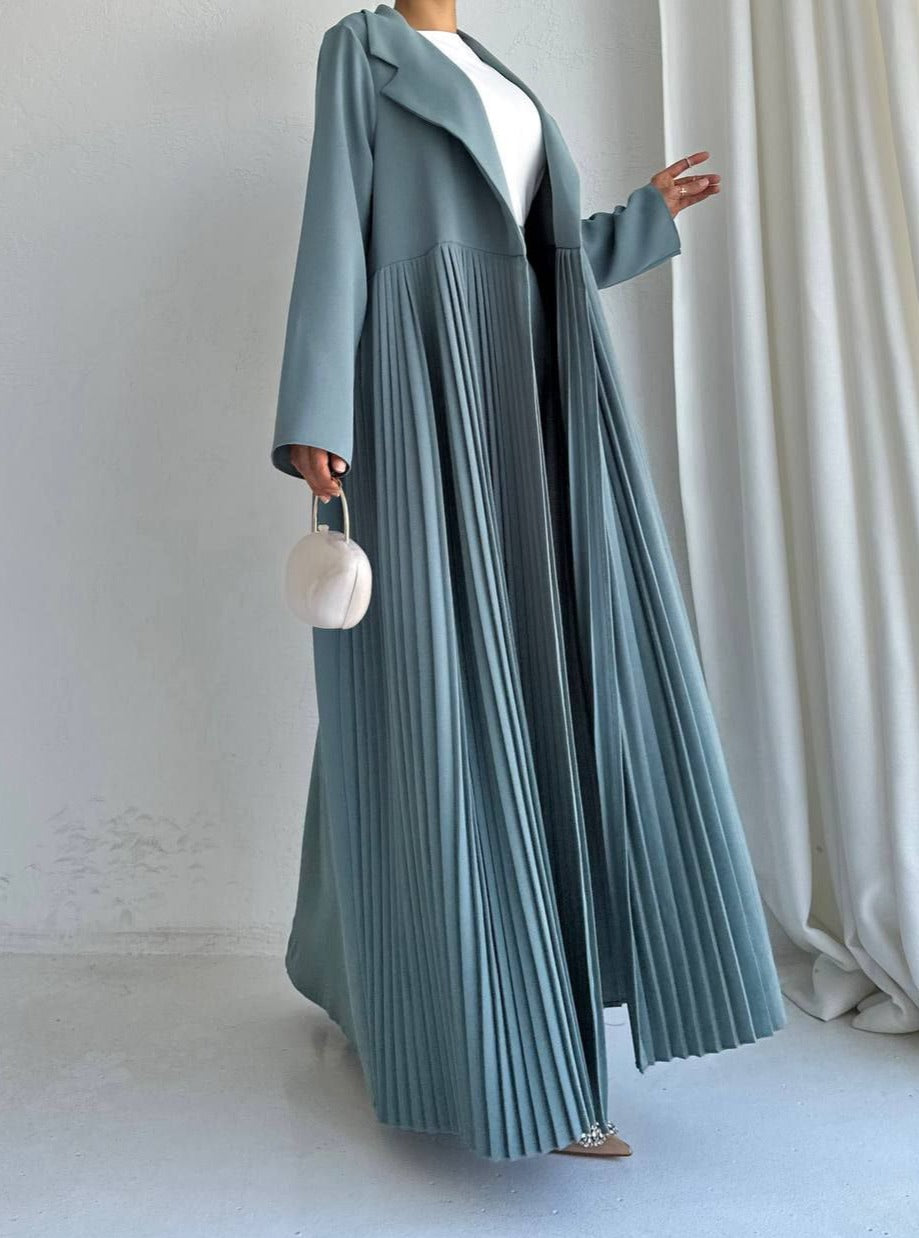 Women abaya and pant co-ord set