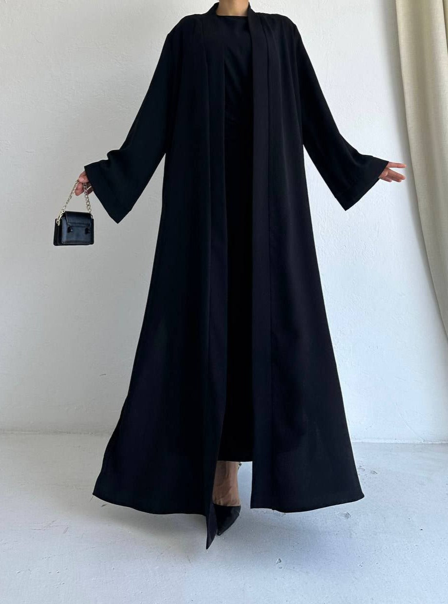 Noeud Papillon fionka abaya - Black