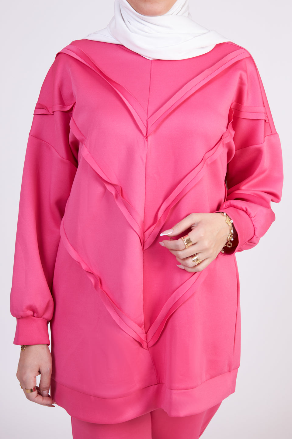 Tracksuit co-ord set - Fuchsia