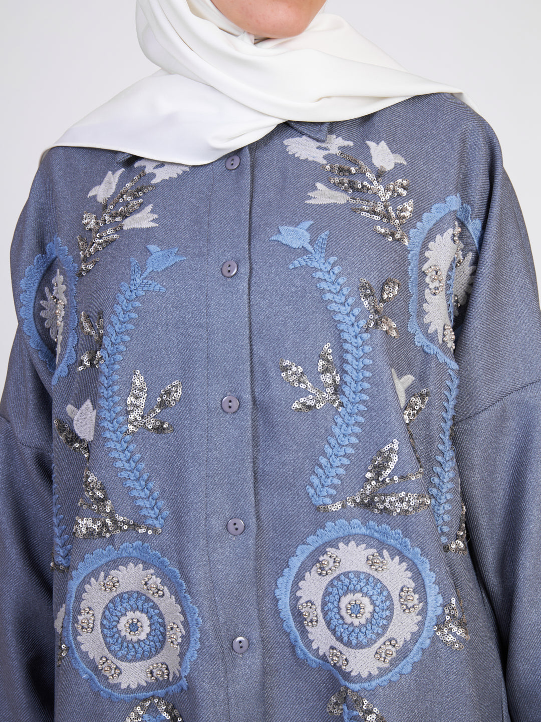 Embellished women autumn winter shirt