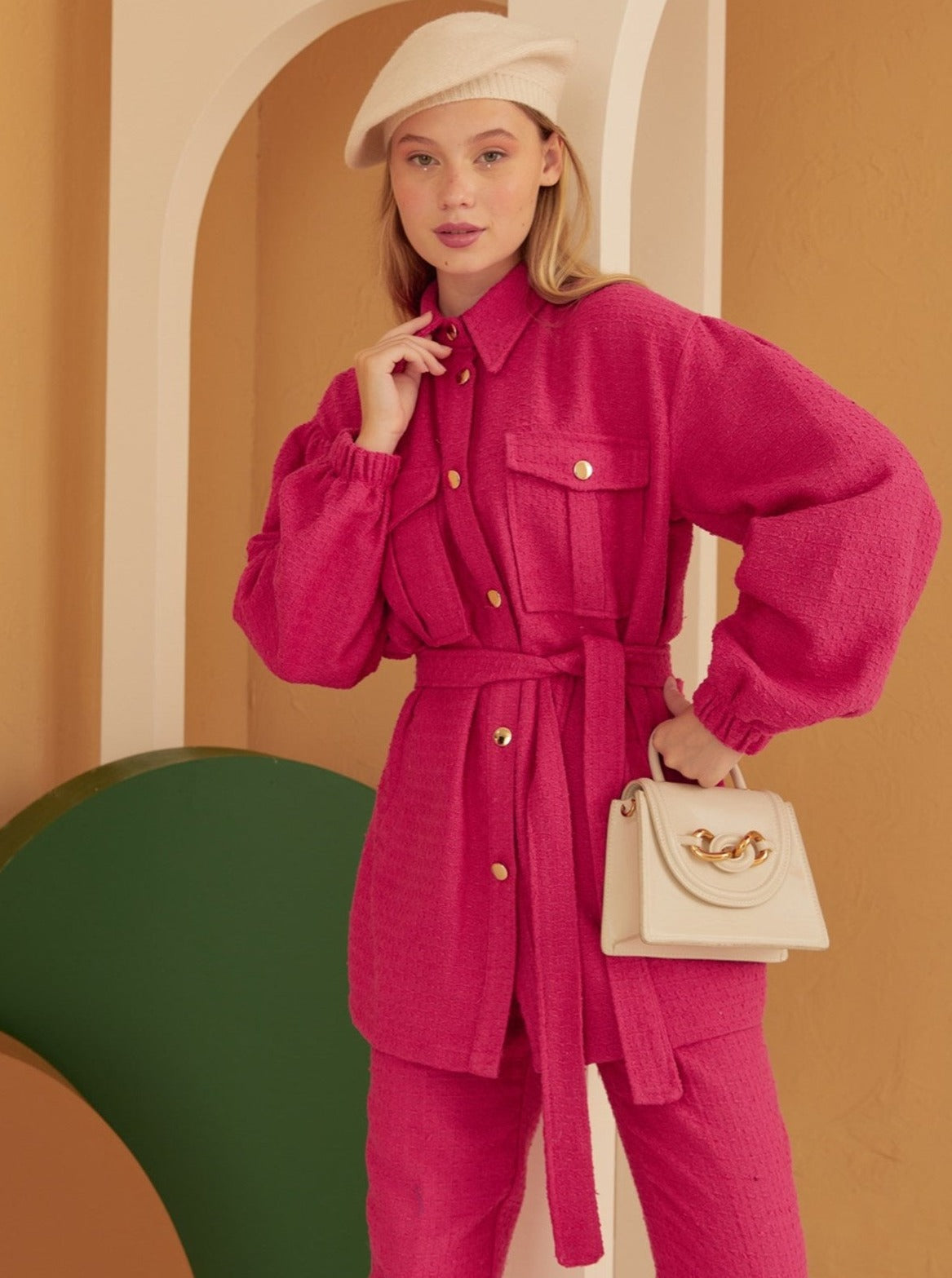 Noor fuchsia - Co-ord set